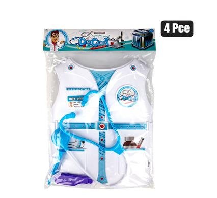 Dress up doctor kit 4pc