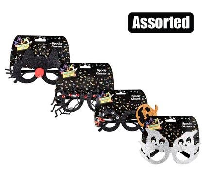 Dress up halloween spooky glasses asstd