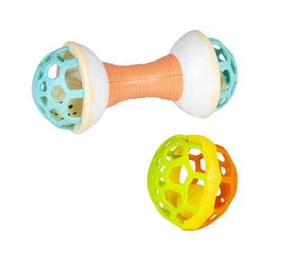 Baby rattle teether asstd