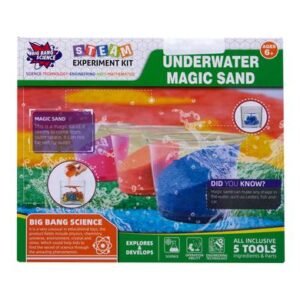 Edu experiment underwater magic sand