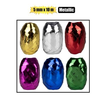 Gift ribbon metallic 5mmx10m