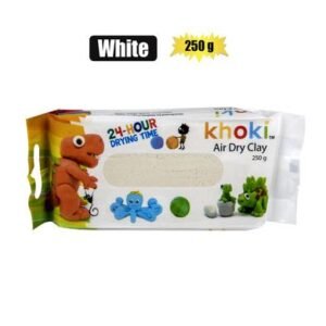 Art+craft air dry clay 250g white