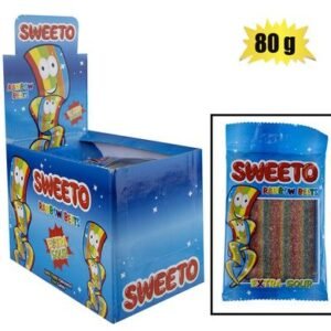Sweet gummy gs rainbow belts sweeto 80g